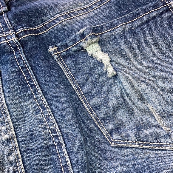 High Rise Curvy Ripped Jeans Size 00 - Picture 5 of 5